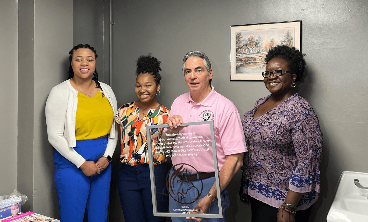 Mayor Sarno to thank Shenell Ford for Donating Items and Brochures to Parental Leave Lactation Room in City Hall